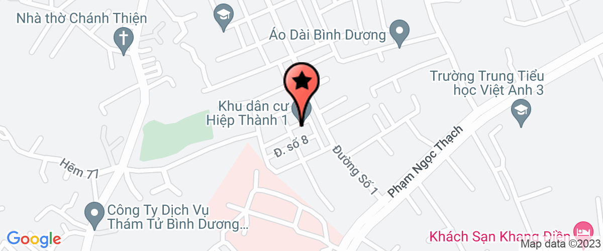Bản đồ đến Công Ty TNHH MTV XD TM DV Tây Sơn