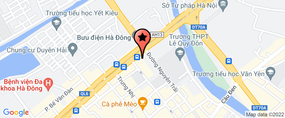 Map go to Dang Gia Van Phu Company Limited