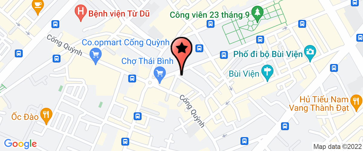 Bản đồ đến Công Ty TNHH Thương Mại Dịch Vụ Nhà Hàng Shanti
