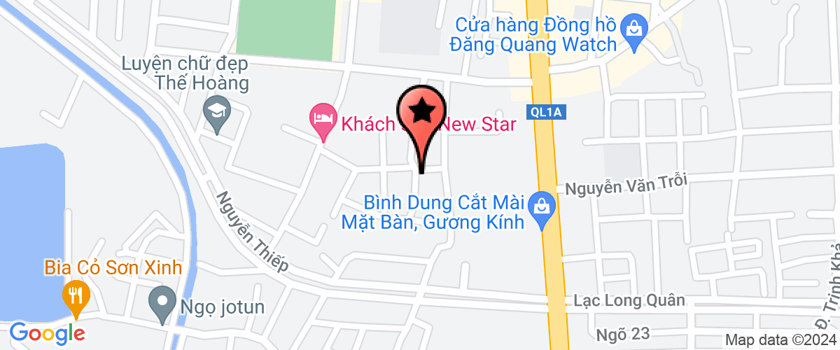 Map go to Thanh Cong Production And Travel Service Trading Company Limited