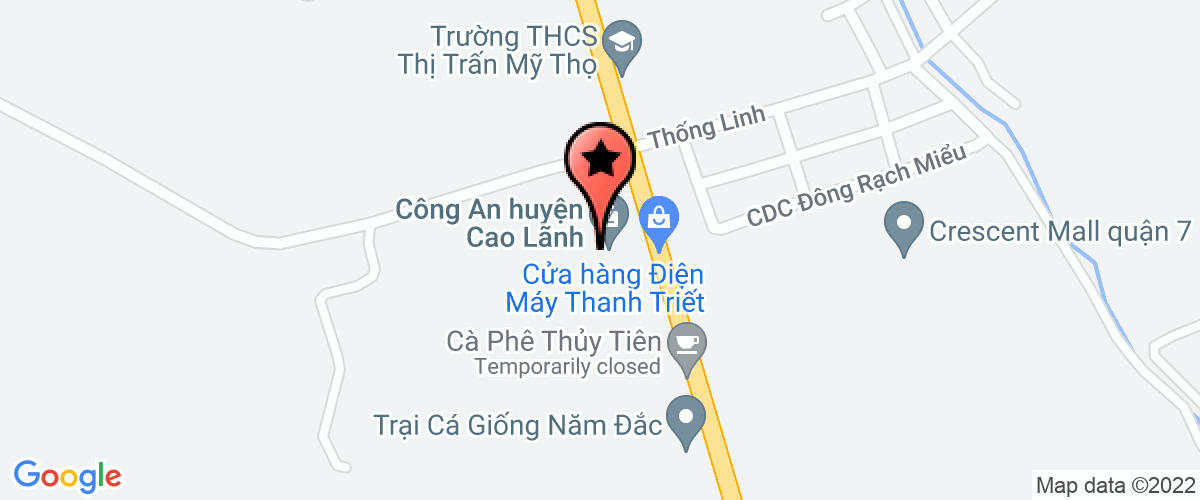 Map go to Minh Khoa Construction  Joint Stock Company