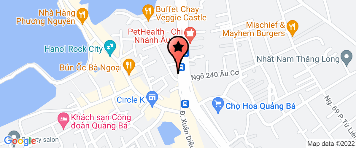 Map go to Zenith Yoga Ha Noi Company Limited