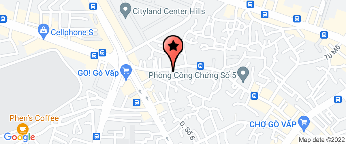 Map go to Ấn Ky Nguyen VietNam Printing Private Enterprise