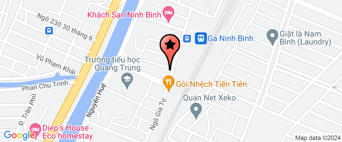 Map go to Son Viet Nhat International Joint Stock Company