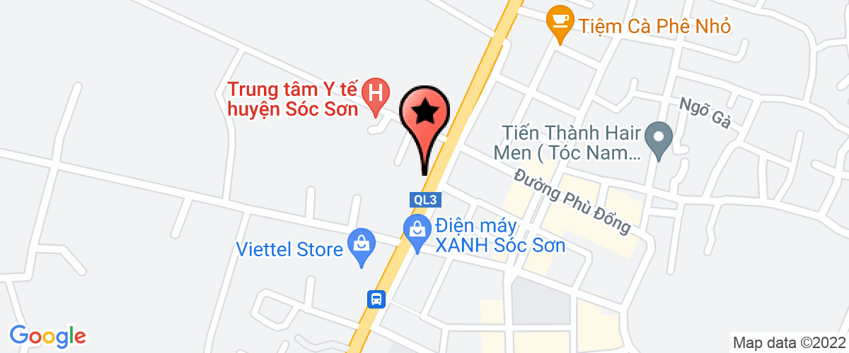 Bản đồ đến Công Ty TNHH Thương Mại Và Dịch Vụ Kỹ Thuật Ô Tô Htc Việt Nam