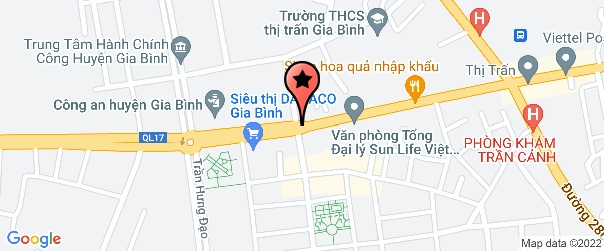Bản đồ đến Công Ty TNHH Bu Gwang Vina