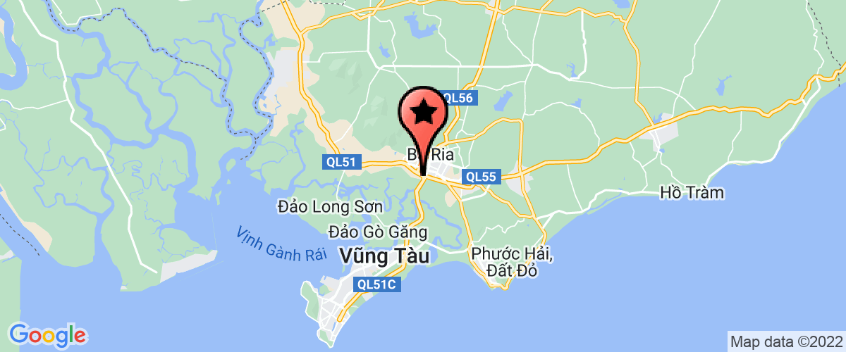 Map go to Ngoc Thach Construction Mechanical Company Limited