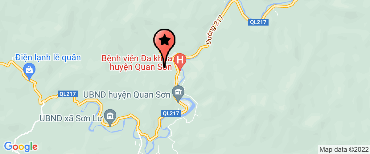 Map go to Hoi cuu chien binh Quan Son District
