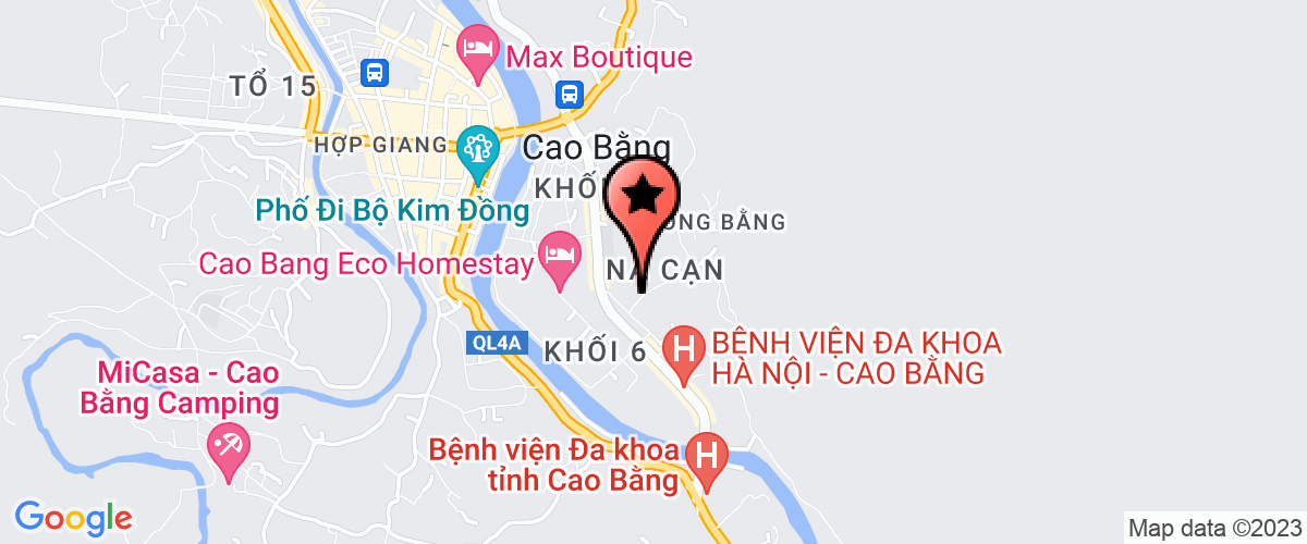 Map go to Craftbelt Cao Bằng Ltd
