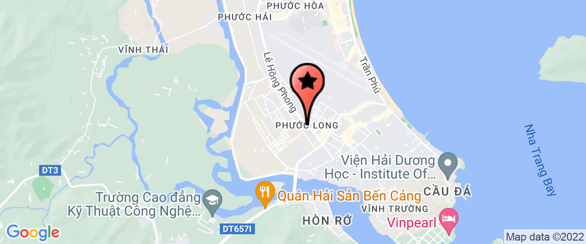 Map go to Khanh Hoa Telecommunication Construction Joint Stock Company
