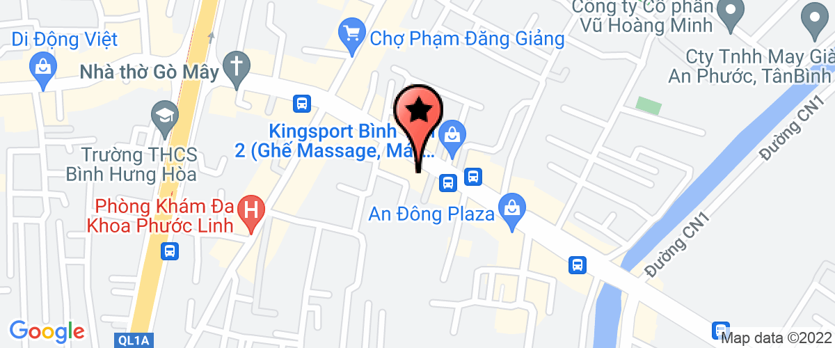 Map go to Hai Thanh Vien Ha My Company Limited