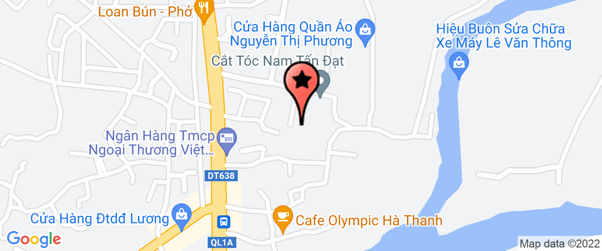 Map go to Phuoc Hoa Secondary School