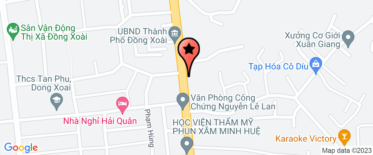 Map go to Hong Thanh Company Limited