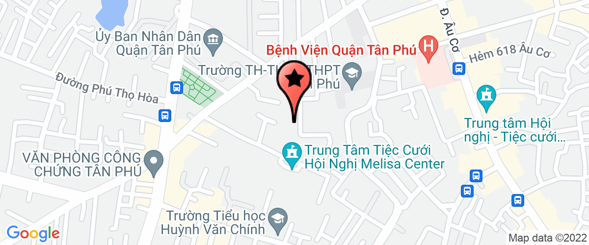 Map go to Det Nguyen Phuc Hung Company Limited