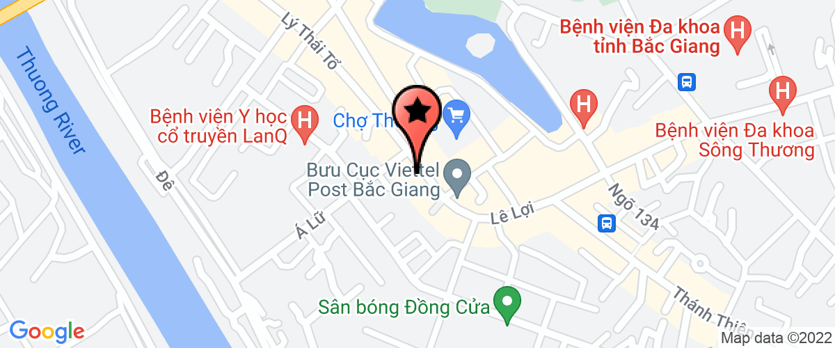 Bản đồ đến Công Ty TNHH Thương Mại Thiết Bị Điện Bắc Giang