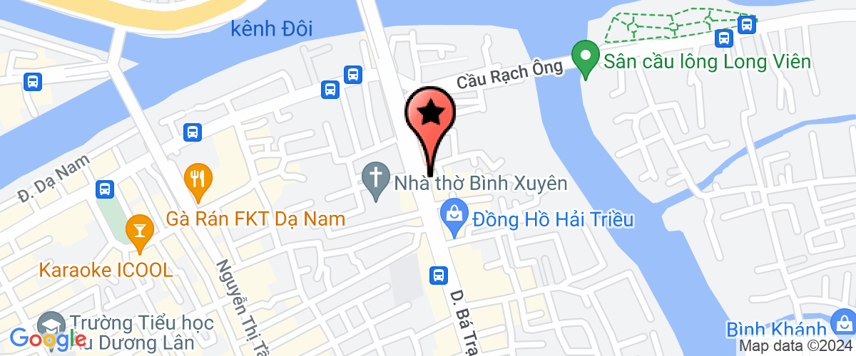 Map go to My Tinh Service Trading Company Limited