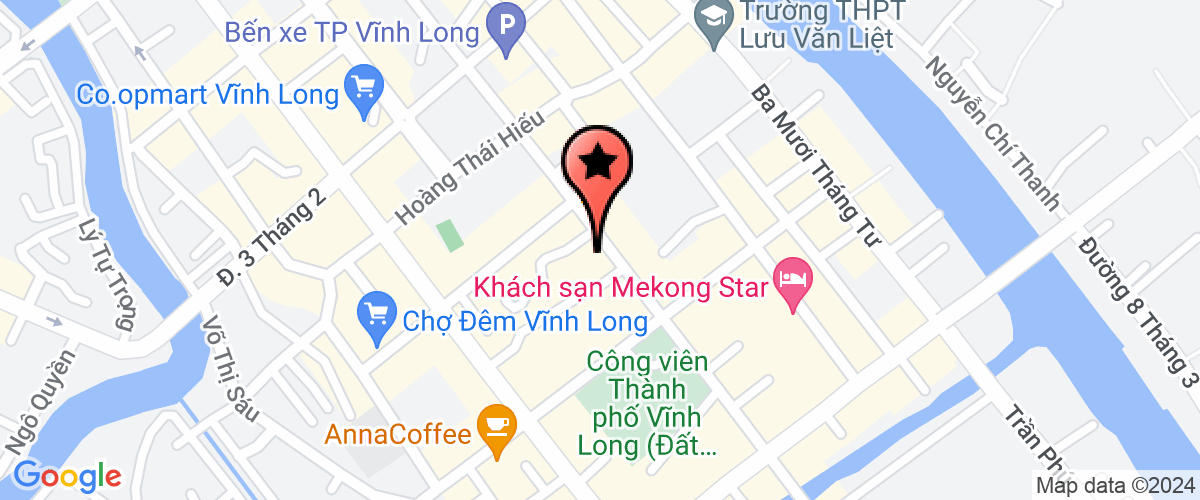 Map go to Du Phong Medical Center