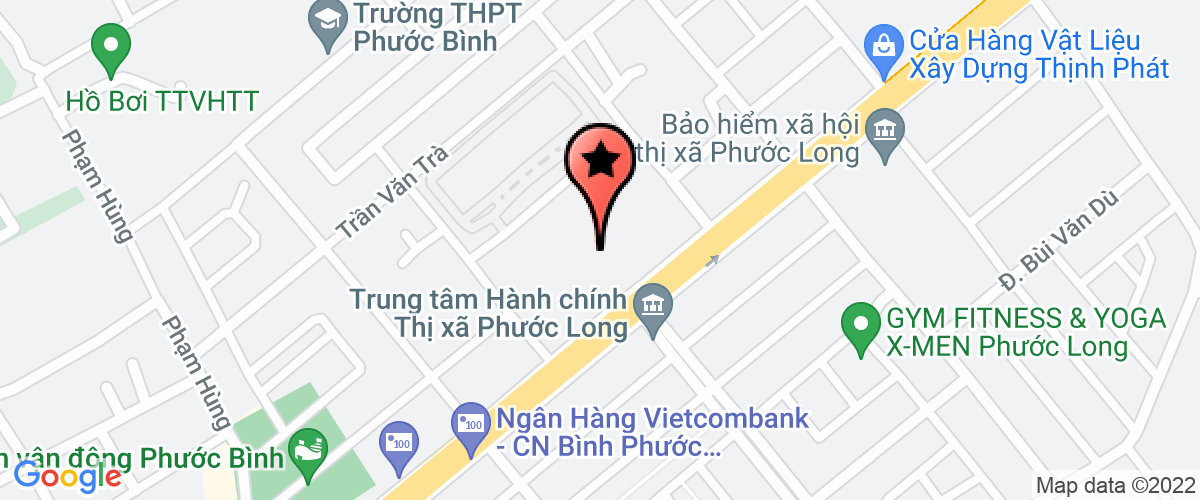 Map go to Ton Phuoc Binh Factory Company Limited