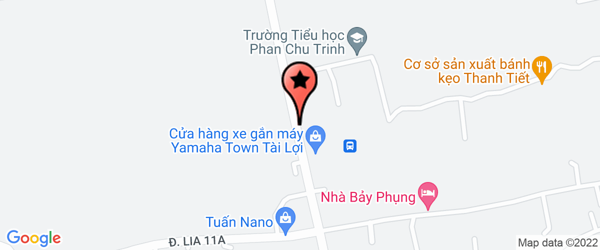 Map go to Phuoc Dung Company Limited