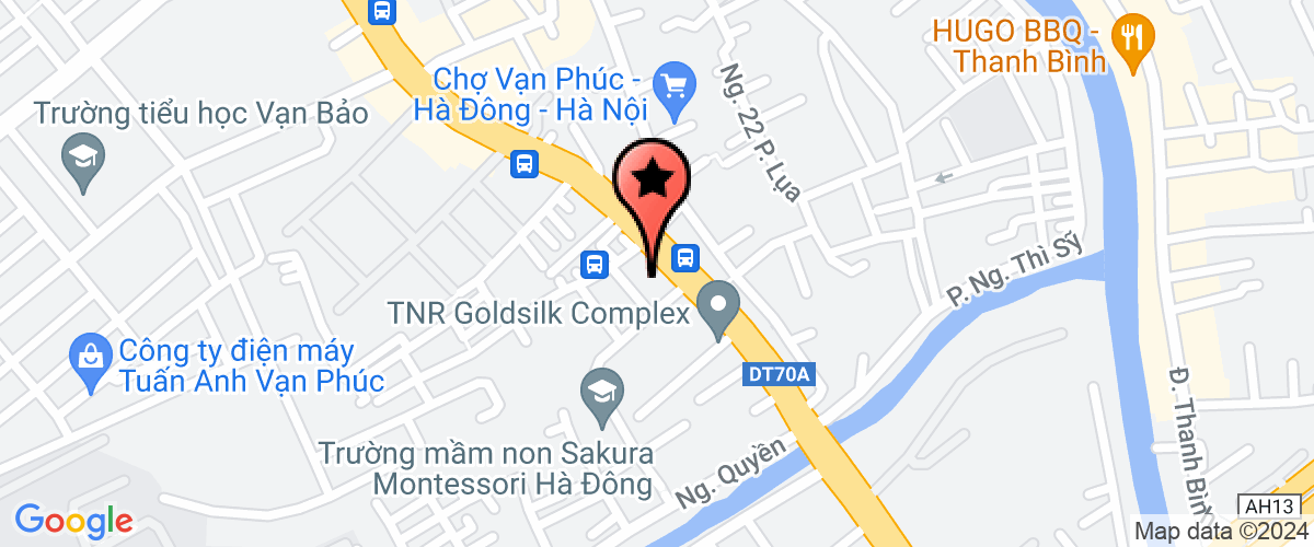 Map go to Ha Dong Woollen Joint Stock Company