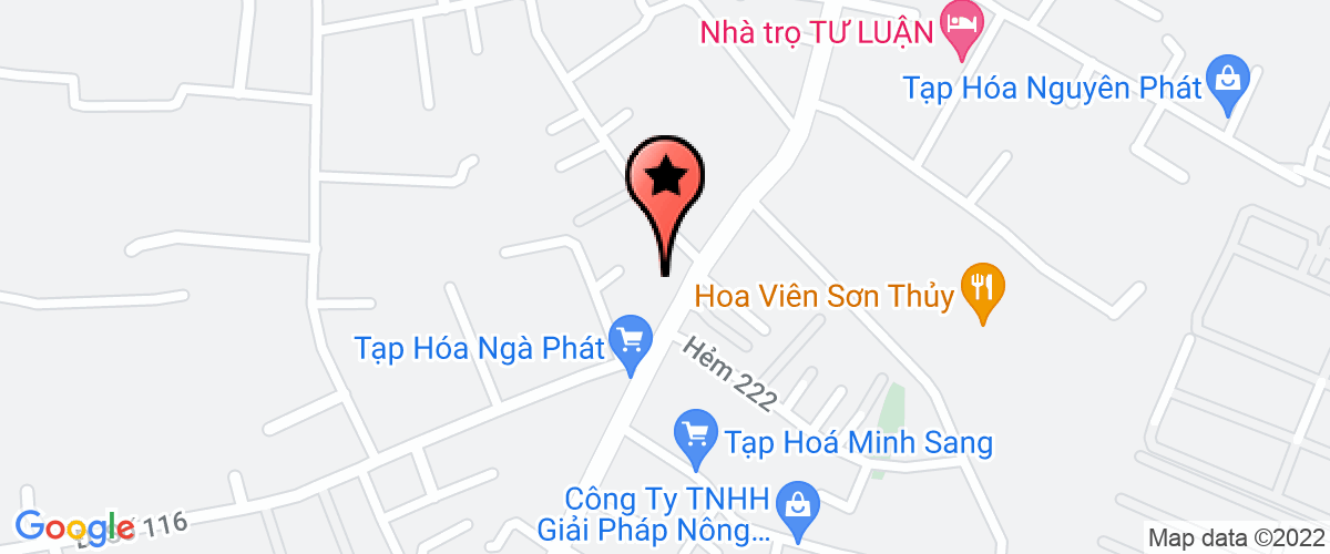 Map go to Hoang Luc Service Trading Company Limited