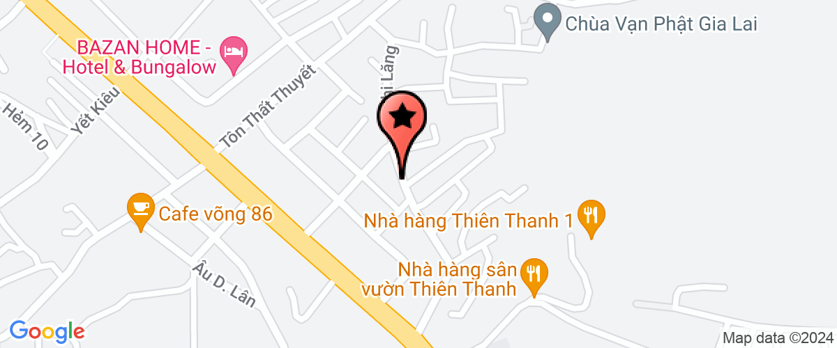 Map go to Viet Quyen Gia Lai Private Enterprise