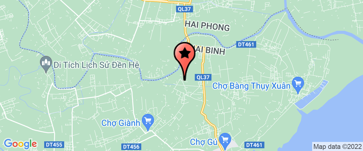 Map go to Uy ban nhan dan xa Thuy Quynh