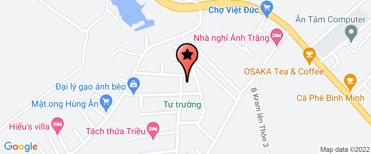 Map go to Hoang My Construction Company Limited