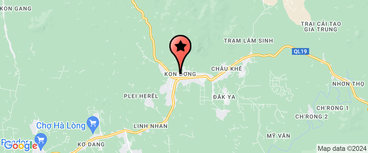 Map go to Phong Noi Vu Mang Yang District