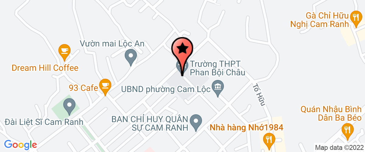 Map go to Cam Thuan Elementary School