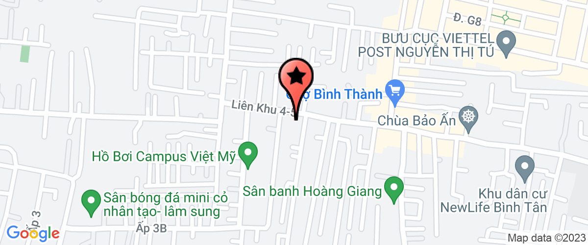 Bản đồ đến Công Ty TNHH Thiết Bị Và Công Nghệ Việt Mỹ