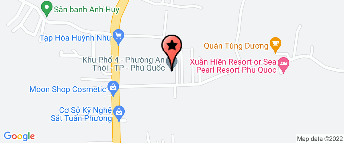 Bản đồ đến Công Ty TNHH Dịch Vụ Hào Phát Phú Quốc