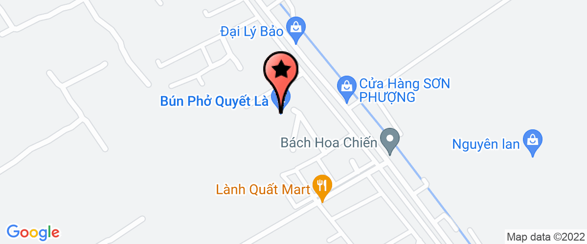 Map go to Hoanh Son Secondary School