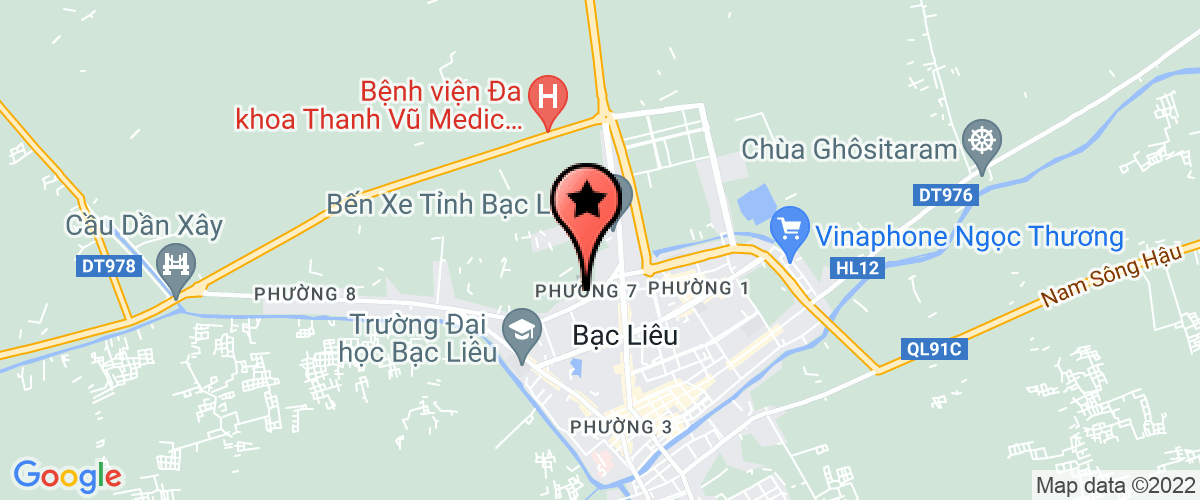 Map go to Phong Canh Sat Traffic