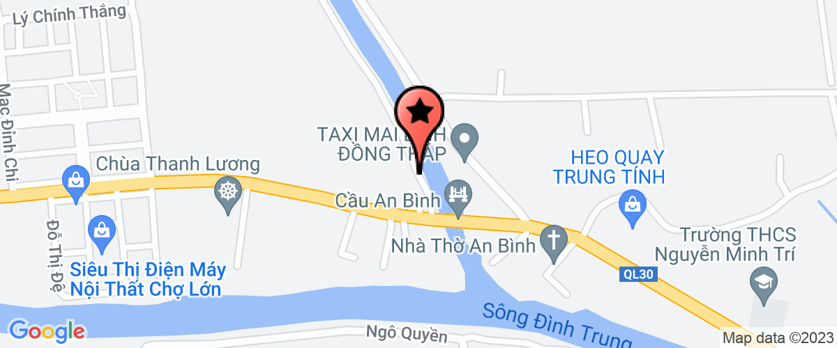 Map go to Hong Vu Dong Thap Company Limited