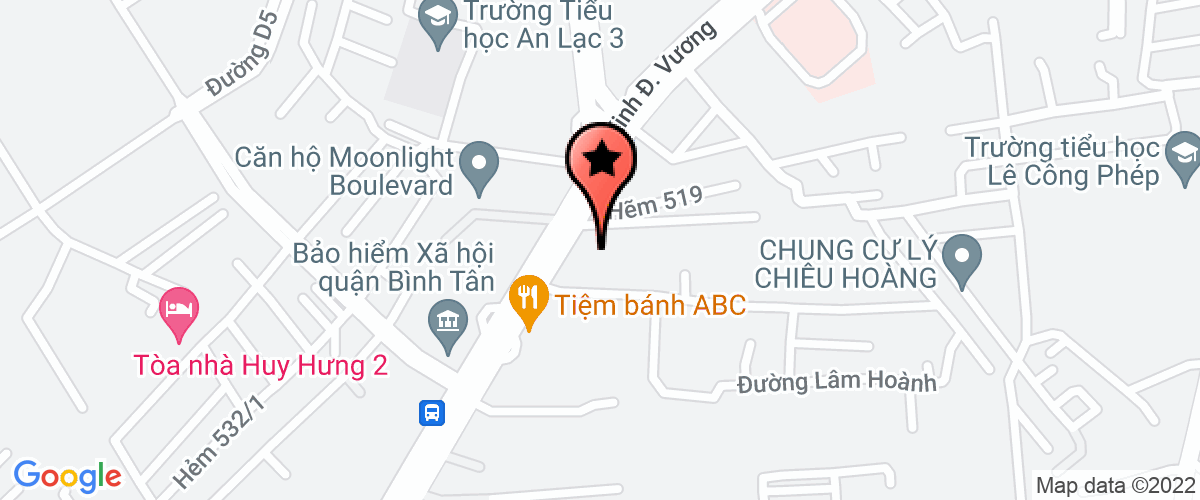 Map go to Van Phu Hung Real Estate Company Limited