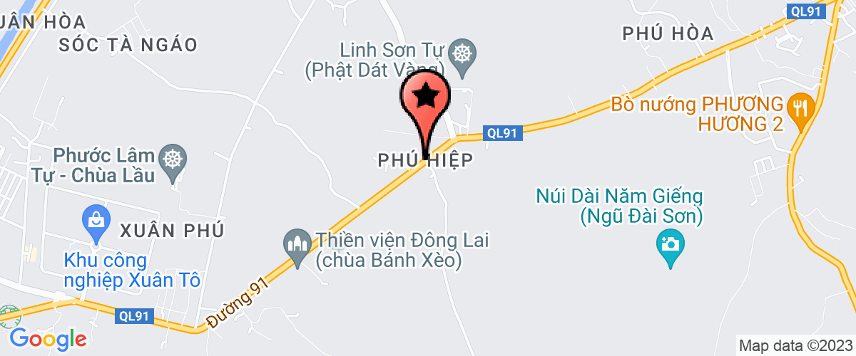 Map go to DNTN Kim Sang
