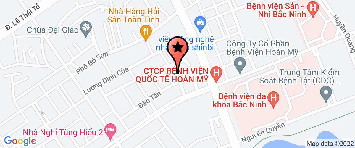 Map go to Thinh Ngan Construction And Trading Company Limited
