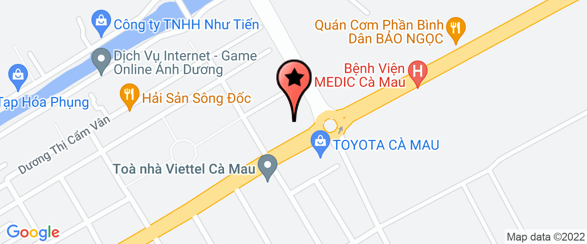 Bản đồ đến Chi Nhánh Tổng Công Ty Khí Việt Nam - Công Ty Điều Hành Đường ống Lô B-ô Môn