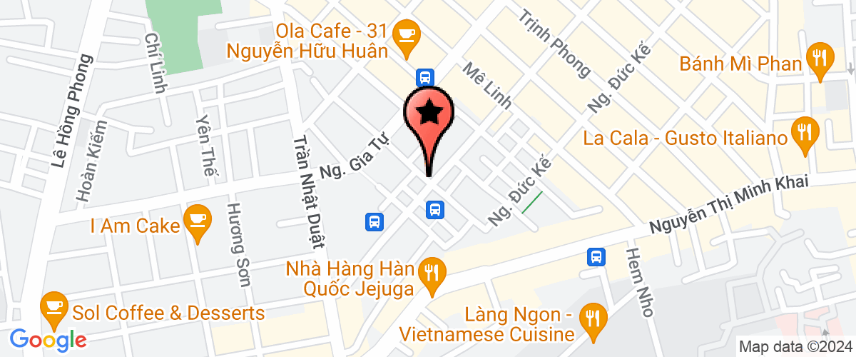 Map go to Thien Hop Limited Company