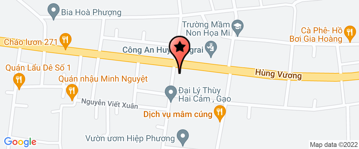 Map go to Thi hanh an dan su Ia Grai District