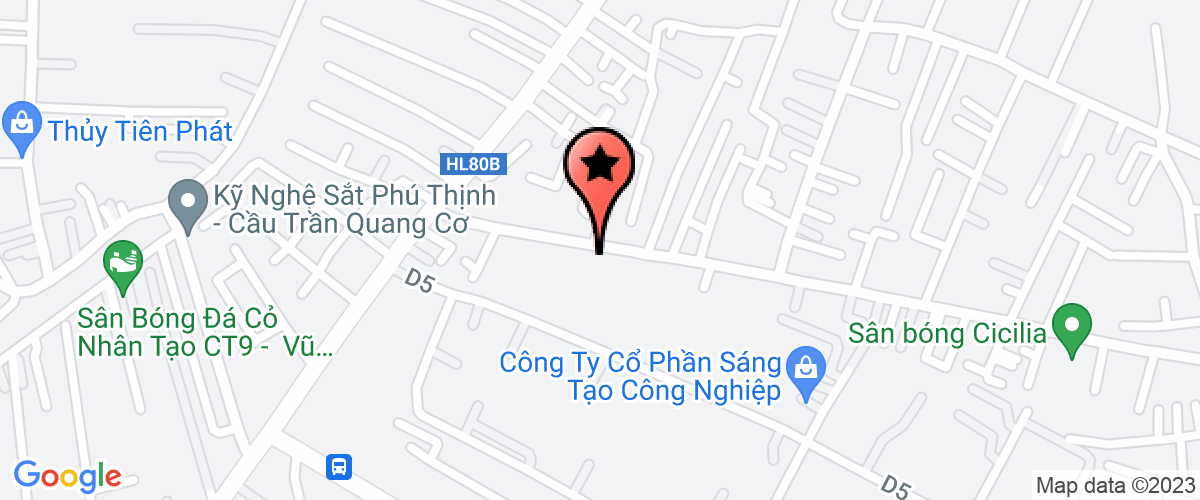 Map go to Cafe Titans Company Limited