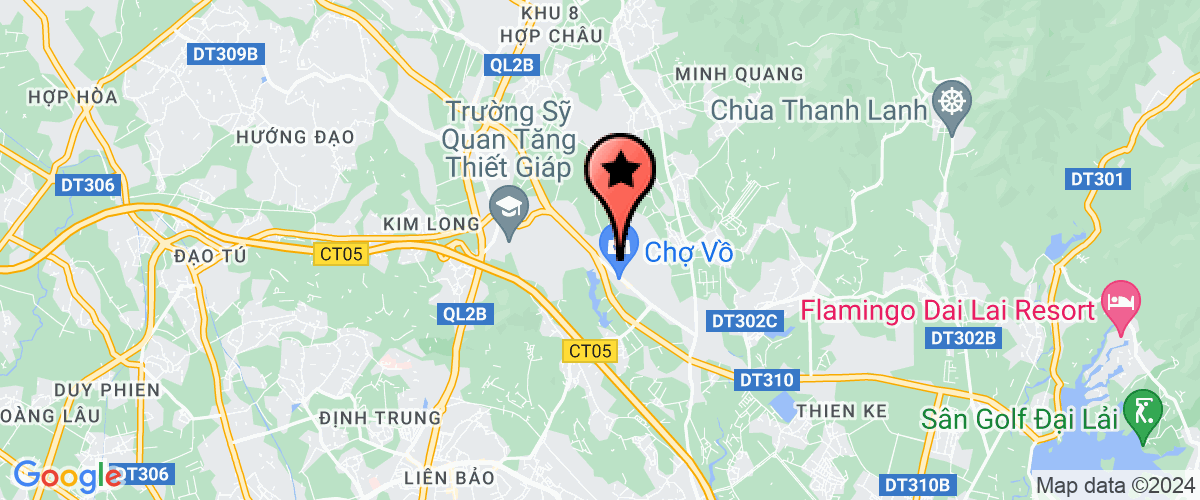 Map go to Dich vu Nong nghiep Gia khanh Co-operative