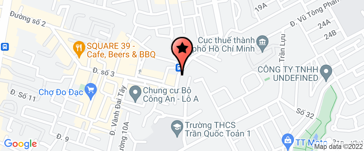 Bản đồ đến Công Ty TNHH TM - DV - Đt Thiết Kế Xây Dựng Phú Thịnh