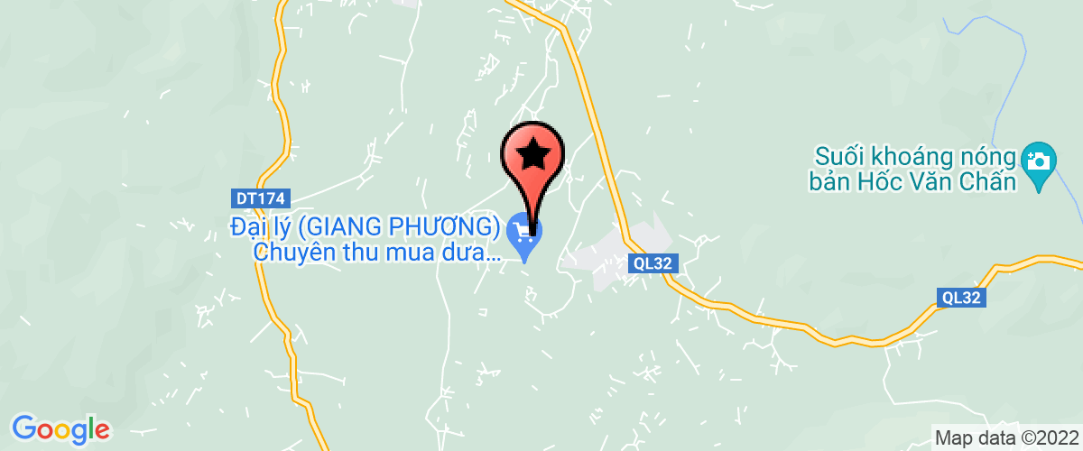 Map go to Doi thue Vung trong - xa Thanh Luong