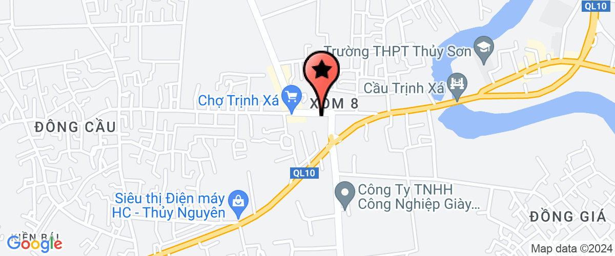 Map go to Huong Luong Trading and Services Company Limited