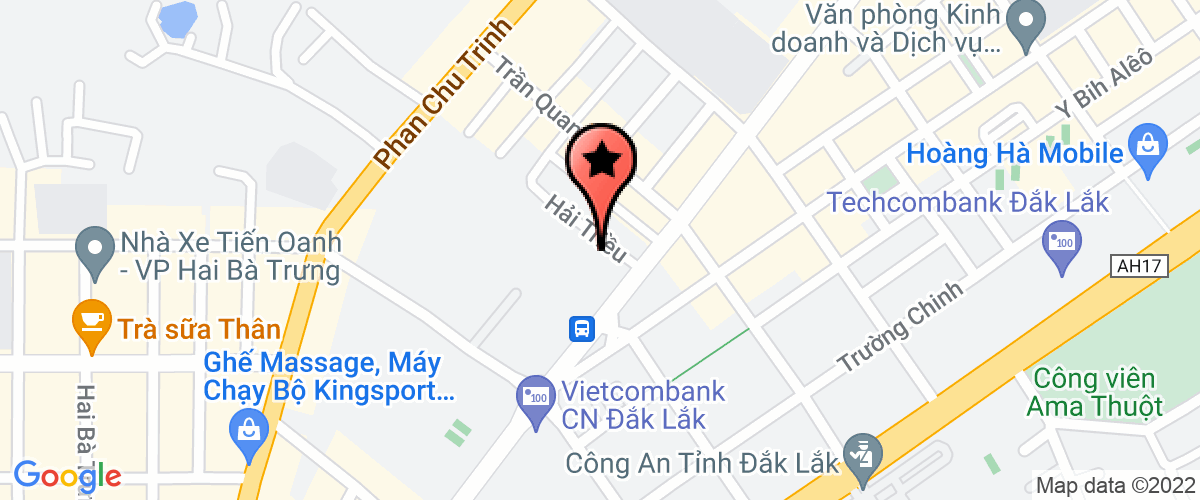 Map go to co phan xang dau Dai Tin Tay Nguyen Company