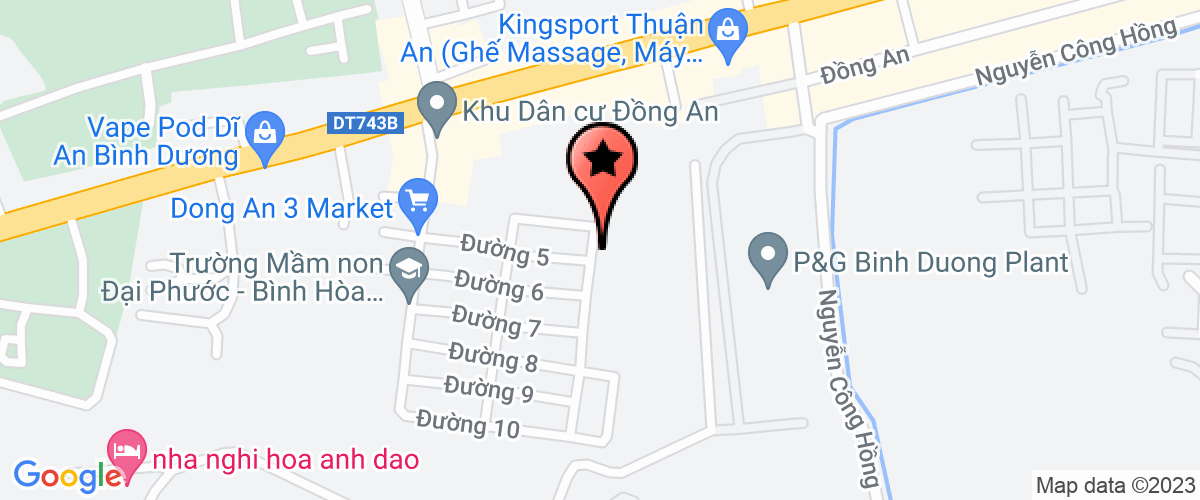 Map go to Kingmaker Ii (Việt Nam) Footwear Co., Ltd