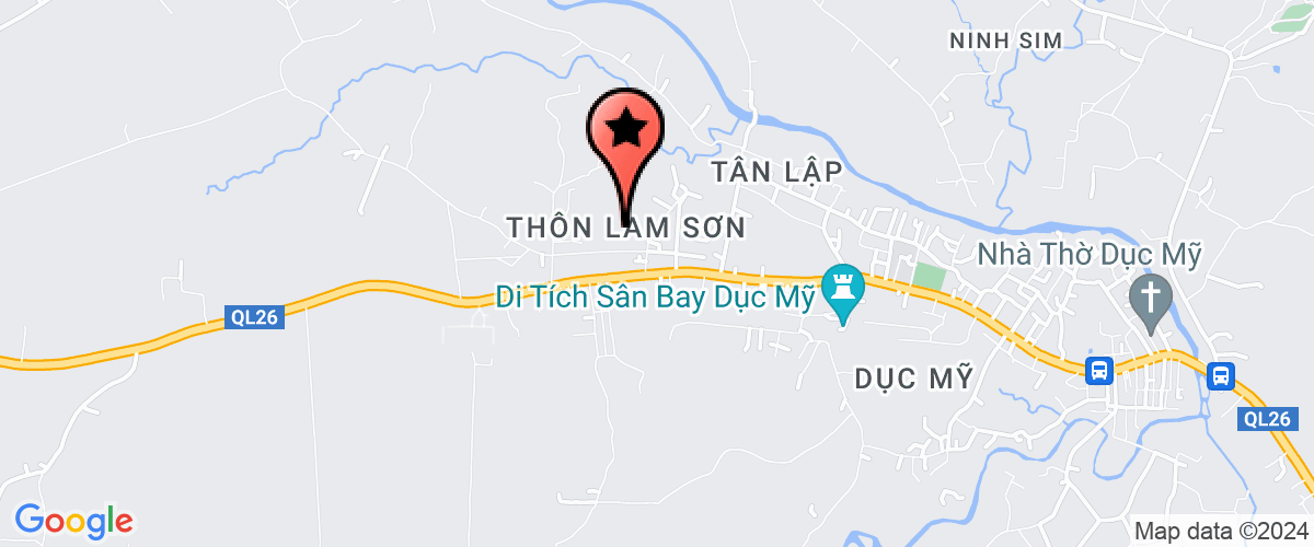 Map go to Ngoc Thin Services And Construction Company Limited