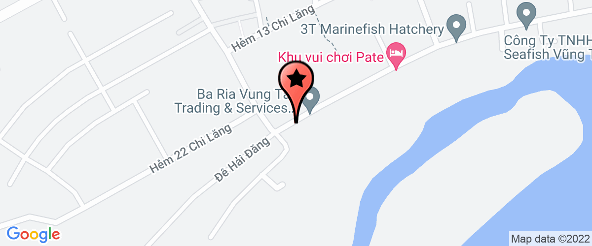 Map go to Ba Ria - Vung Tau Aquaseed Ltd